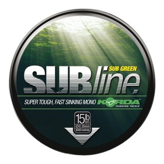 Korda Subline Green 12lb / 0.35mm - 1000m