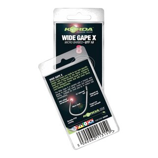 Korda Wide Gape X Size 8