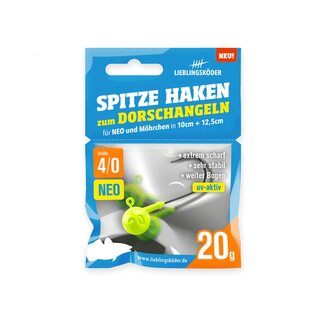 Lieblingskder Spitze Haken 4/0 20g NEO Neu