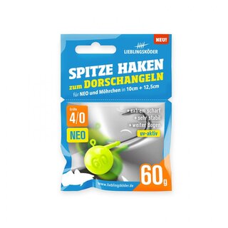 Lieblingskder Spitze Haken 4/0 60g NEO Neu