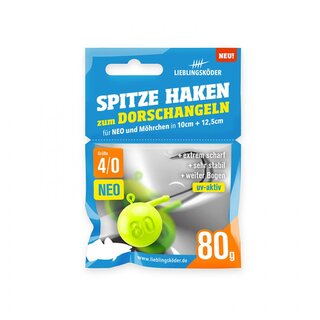 Lieblingskder Spitze Haken 4/0 80g NEO Neu