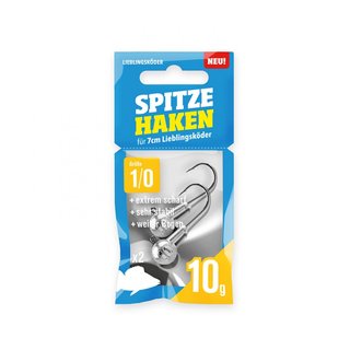 Lieblingsköder Spitze Haken 1/0 10g