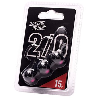 Monkey Hook 2/0 Black 15g