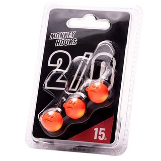 Monkey Hook 2/0 Orange 3g