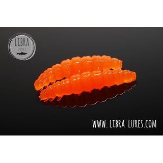 Libra Lures Larva 35 mm Garlic 12 Stck 011 Hot Orange Limited Edition