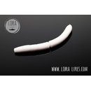 Libra Lures Fatty D Worm 65mm Garlic 10 Stck 001 White