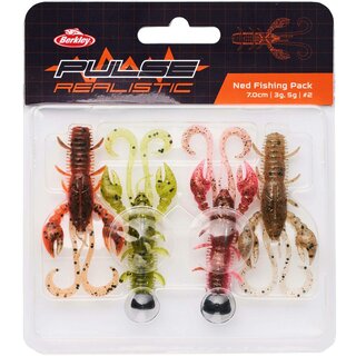 Berkley Pulse Realistic Ned Fishing Pack 3/5 g