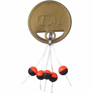 SPRO Trout Master Mini Pilots 5mm schwarz/rot