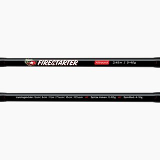 Lieblingskder FIRESTARTER Allround 2,45m 5-40g