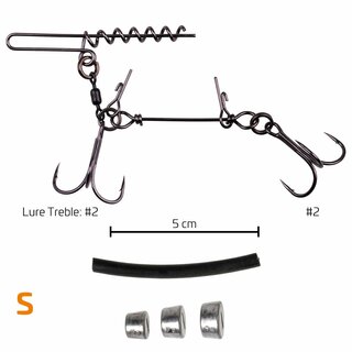 ZECK Softbait System + Screw Set S